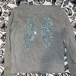 Grey Victoria’s Secret Zip Up